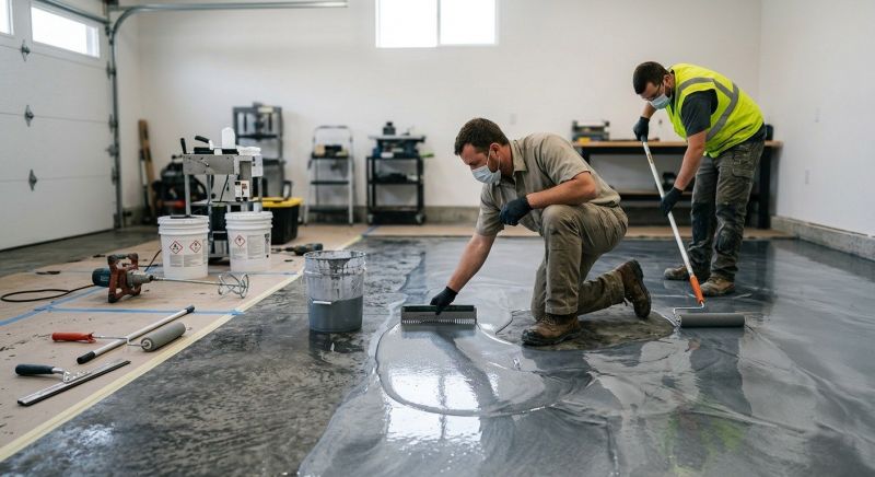 Epoxy Flooring Service in Alexandria, VA