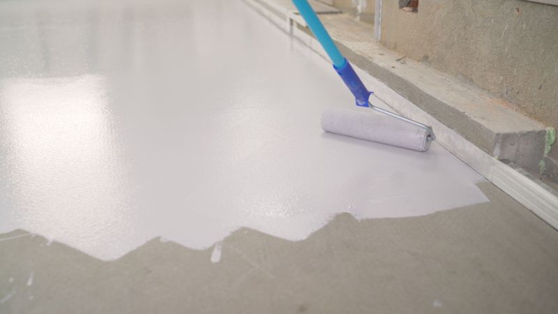 Speckled Garage Floor Painting in Charlotte, NC