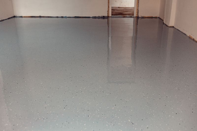 Speckled Garage Floor Painting in Frederick, MD