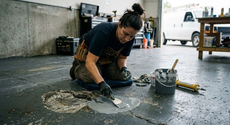 Epoxy Flooring Installation in Loudoun County, VA