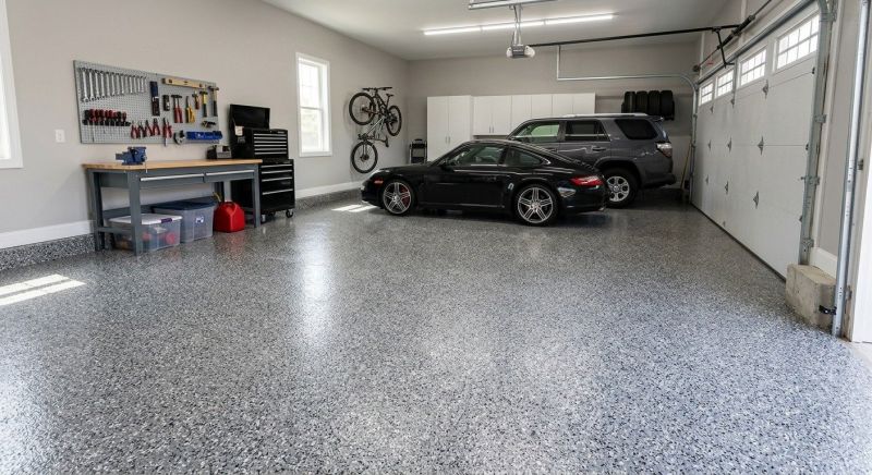 Garage Floor Epoxy Installation in Greensboro, NC